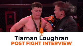 TIARNAN LOUGHRAN  POSTFIGHT INTERVIEW LFL13 [upl. by Anisor]