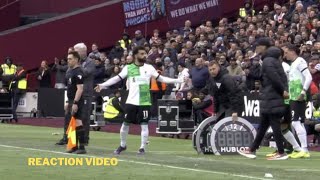 Jurgen Klopp amp Mohamed Salah Argument vs Westham United vs Liverpool  Jurgen Klopp amp Salah [upl. by Orvil]