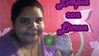 Como hacer una limpia con un limon [upl. by Acima]