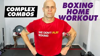 Shadow Boxing Workout  5 Complex Combos  Challenge your Boxing IQ [upl. by Barhos]