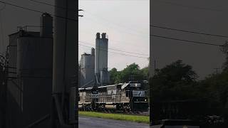 Norfolk Southern Local Train H66 SD403 and SD40e Glen Onoko Parryville amp Walnutport [upl. by Modestia]