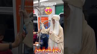 Holding hands prank in train😍😍😍❤️❤️❤️❤️ [upl. by Flavian]