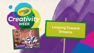 Leaping Toward Dreams w Misty Copeland  Crayola Creativity Week [upl. by Lillis521]