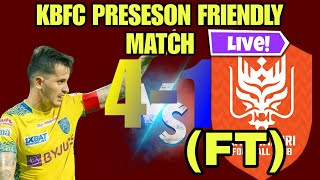 Kerala Blasters vs Ratchaburi FC Preseason Match LIVE Stream  updates [upl. by Belanger]