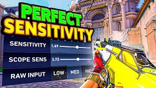 Find Your PERFECT Sensitivity In 5 Minutes Valorant Sensitivity Guide [upl. by Atniuq]