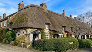 Charming ENGLISH VILLAGE Walk  made of Thatched And Stone Cottages [upl. by Laflam817]