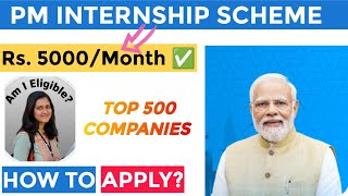 PM Internship Scheme 2024  How to Apply Online  PM Internship Yojana Kya hai  Get Monthly 5000 rs [upl. by Jameson11]