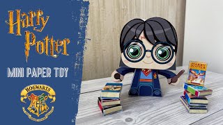 Harry Potter  Mini Books  Template  Papercraft [upl. by Olette445]