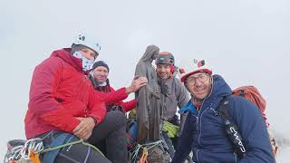 Alpinisme MontBlanc  Refuge Torino  Courmayeur [upl. by Ahsilat]