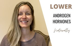 lowering androgens naturally [upl. by Neelak]