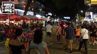 Jesolo City Center Walk After Beach Nightlife [upl. by Sadowski]