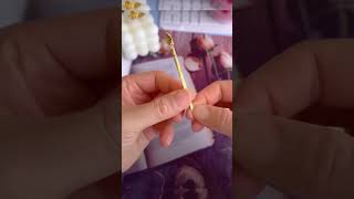 Beautiful golden ring youtubeshorts diy aesthetic trending paper ring beautiful subscribe [upl. by Dranyar]