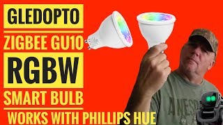 GLEDOPTO Zigbee GU10 5W RGBW Smart Bulb Works with Phillips Hue Alexa and Google Home [upl. by Laurens867]