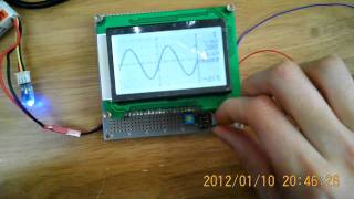 AVR oscilloscope [upl. by Korry]