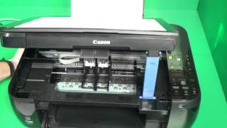 Canon ink cartridges with printhead not recognized missing damage low level common problems [upl. by Moynahan136]