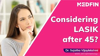 LASIK over 45 What are the Options [upl. by Mercie]