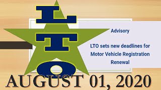 LTO NEW ADVISORY EXTENDED [upl. by Aramen]