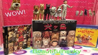 Isle Of Dogs Bluray Gift Set With Figures 2018 [upl. by Niessuh]