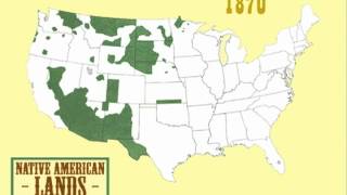 Native American Land Losses [upl. by Erreipnaej]