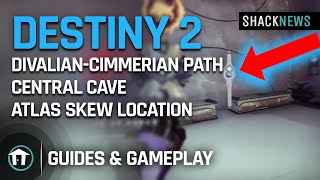 Destiny 2  DivalianCimmerian Path Central Cave Atlas Skew Location [upl. by Ecienal]