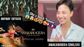 Maymay Entrata  Amakabogera English Version Official Video  REACTION [upl. by Anoyi]