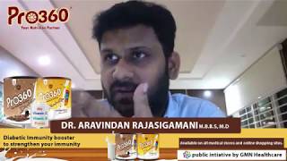 How to Boost Immunity  Live Interaction with Dr Aravindan about Immunity and Diabetes  Pro360 [upl. by Aneehsor]