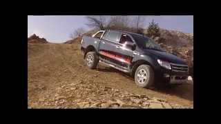 Ford Ranger Limited 2012 Offroad Test im Offroadpark Langenaltheim [upl. by Kosaka]