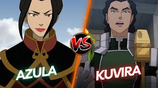 Azula vs Kuvira  Who Wins  Avatar [upl. by Atinehc]