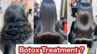 keratin Botox hair treatment 💯 granted resultdamage hair repair treatment [upl. by Eadnus]