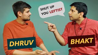 Andh Bhakt Banerjee Debates with Dhruv Rathee  Logical Fallacies Explained [upl. by Dido]