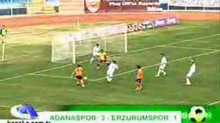 Adanaspor  Erzurumspor 09032008 Maç Özeti [upl. by Netnert]