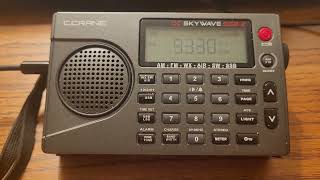 C Crane Skywave SSB2 Shortwave Radio 100624 WBCQ Worlds Last Chance from Monticello Maine [upl. by Zondra197]