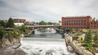 Exploring Downtown Spokane Washington amp Gondolas  Spokane Travel Guide [upl. by Knight]