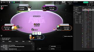 PLO MTT Stream  10Min Delay  532 Buyin Range [upl. by Orville]