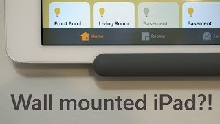 Elago Home Hub Wall Mount Review  Mounting an iPad to your wall [upl. by Luise48]