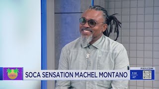 Soca artist Machel Montano brings Caribbean culture to PIX11 Morning News [upl. by Bamby]