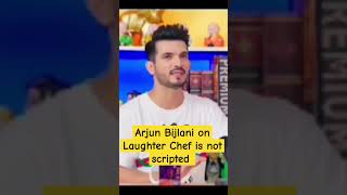 Arjun Bijlani on Laughter Chef is not scripted viralvideo viralshorts bhartitv bharti [upl. by Llemar]