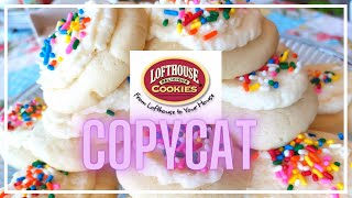 Super Soft Sugar Cookies  Copycat LOFTHOUSE COOKIES RECIPE [upl. by Eireva]