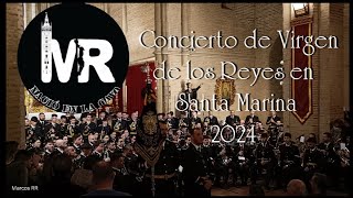 Concierto íntegro de Virgen de los Reyes en Santa Marina a la Hdad de la Resurrección el 2322024 [upl. by Annayk]