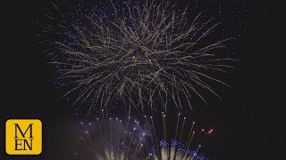 Magical Heaton Park fireworks light up the skies above Manchester [upl. by Alih]