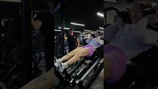 Calves meet hamstrings 🤝 squats bodybuilding strengthtraining [upl. by Name]