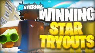 Winning STAR TRYOUTS On My SECRET Account Da Hood [upl. by Gaves]