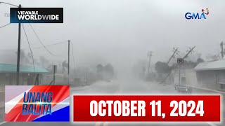 Unang Balita sa Unang Hirit OCTOBER 11 2024 HD [upl. by Asik]