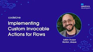 codeLive Implementing Custom Invocable Actions for Flows [upl. by Otaner]