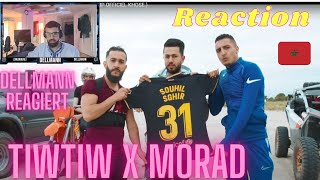 🇲🇦🇲🇦Moroccan Dreamteam TiiwTiiw ft MORAD  FRONTERA NADA Reaction [upl. by Garth]