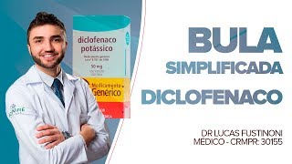 DICLOFENACO ACABA COM AS DORES E INFLAMAÇÕES FUNCIONA BULA SIMPLIFICADA DR LUCAS FUSTINONI [upl. by Narud]