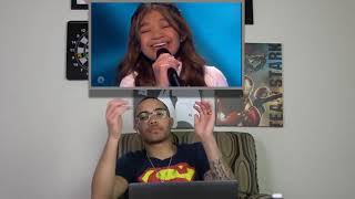 ANGELICA HALE “FIGHT SONG” SECOND GOLDEN BUZZER REACTION [upl. by Erlinna960]