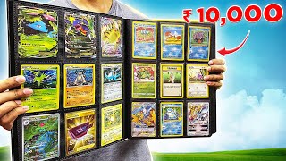 MY 1ST POKEMON BINDER  REAL POKEMON CARDS  pokemoninindia pokemon pokemoncards [upl. by Fredette]