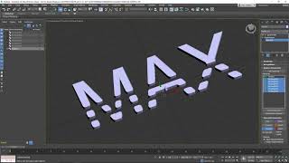 3ds Max 2019 Spline Booleans [upl. by Cassell]