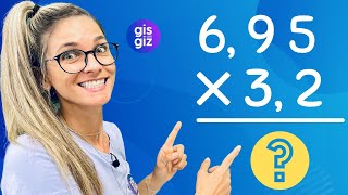 MULTIPLICAÇÃO DE NÚMEROS RACIONAIS NA FORMA DECIMAL [upl. by Airan]